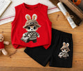 Exclusive Baby printed Tee and pant set