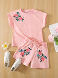 Exclusive Baby printed Tee and pant set