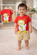 Exclusive Baby printed Tee and pant set