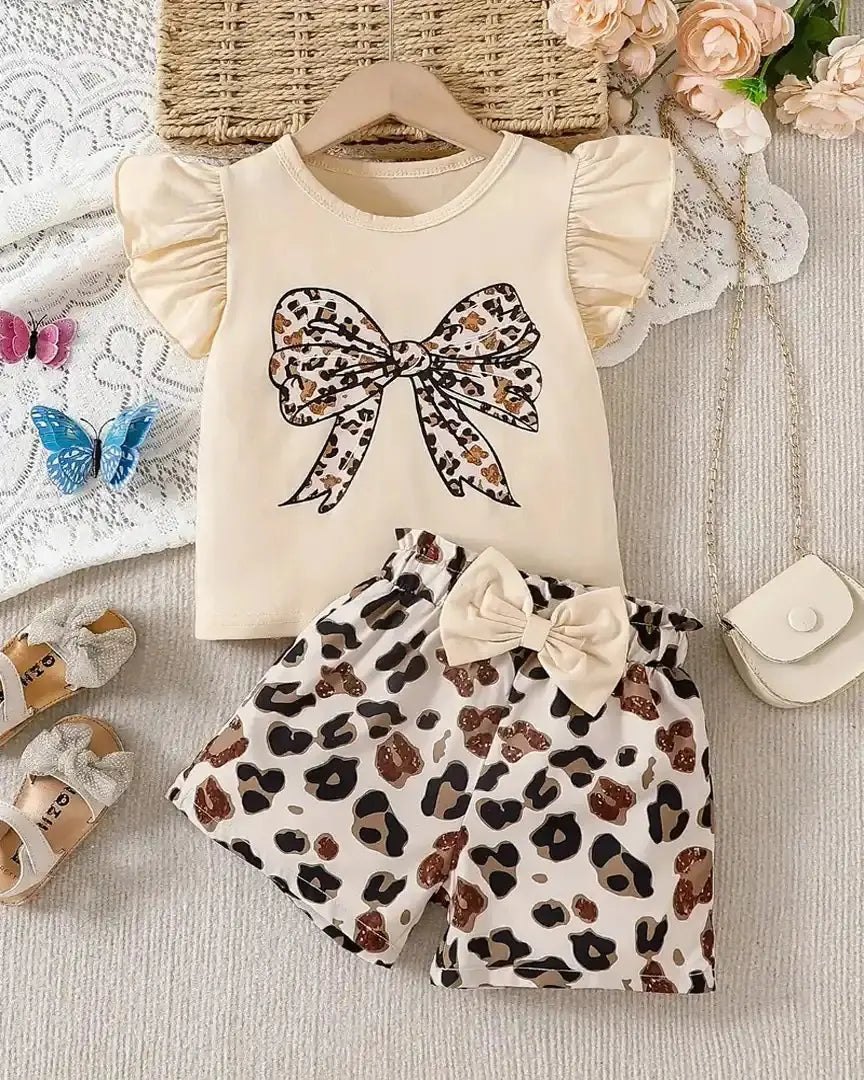 Exclusive Baby printed Tee and pant set
