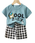 Exclusive Baby printed Tee and pant set