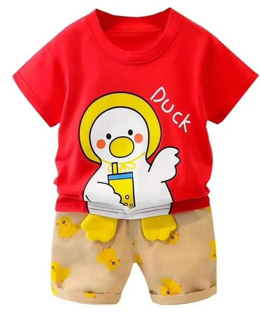 Exclusive Baby printed Tee and pant set