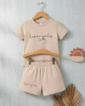 Exclusive Baby printed Tee and pant set
