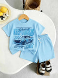 Exclusive Baby printed Tee and pant set