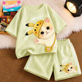 Exclusive Baby printed Tee and pant set