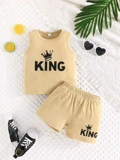 Exclusive Baby printed Tee and pant set