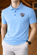 Men's 100% Cotton Slim Fit Polo Shirt
