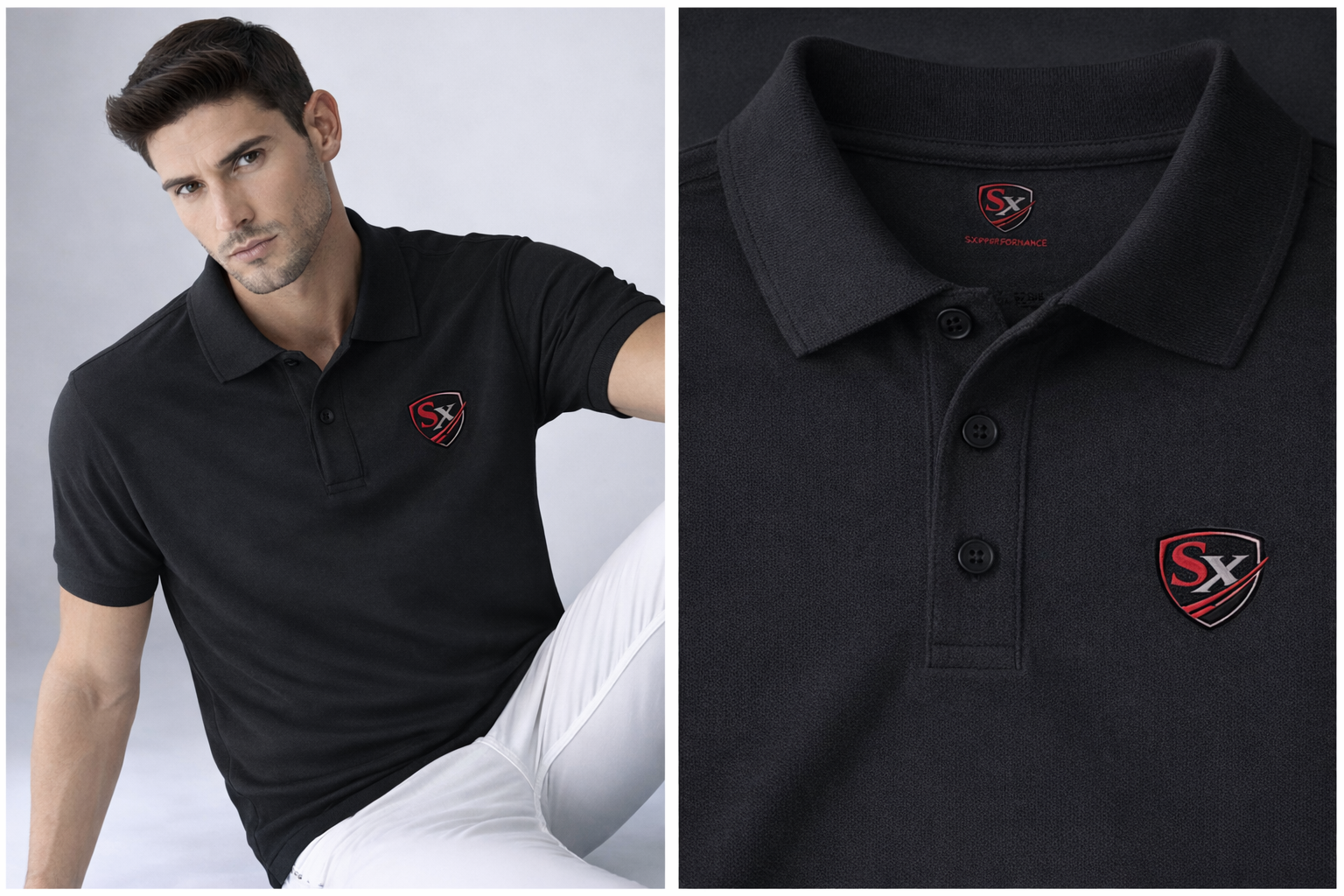 Men's 100% Cotton Slim Fit Polo Shirt