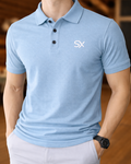 Men's 100% Cotton Slim Fit Polo Shirt